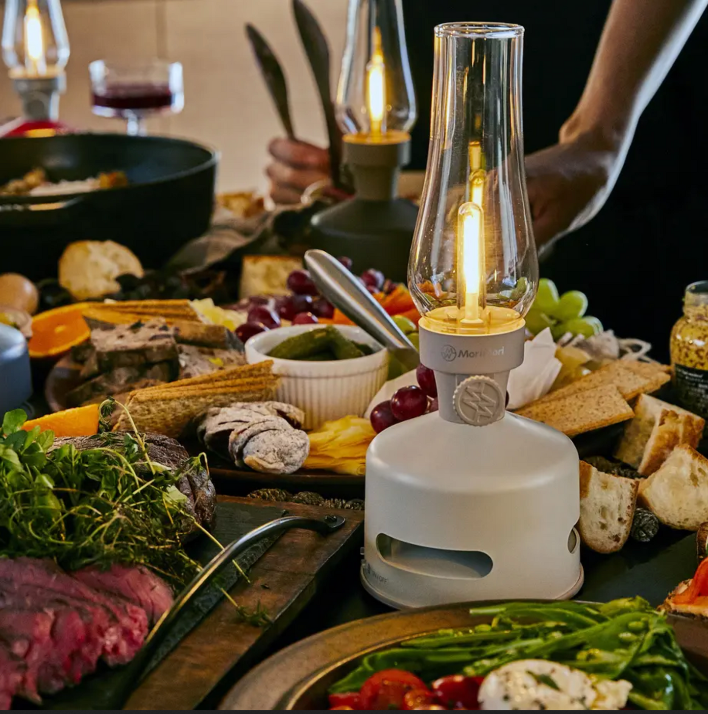 LED ランタン スピーカー 充電式 USB充電 キャンプ Bluetooth 5.1 IPX4 インテリア MoriMori LED Lantern Speaker S