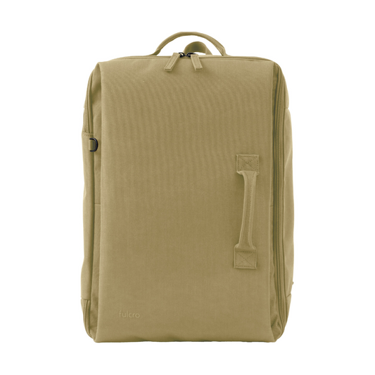 【1泊2日対応】横開き&自立式リュック|ESSENCE Essence M fma-0004|スマート収納&メッシュポケット付き ベージュ