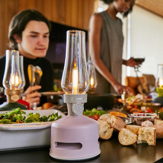 MoriMori LED ランタンスピーカー PETAL SEASON(ピンク色) FLS-1708-PN 4573111800198