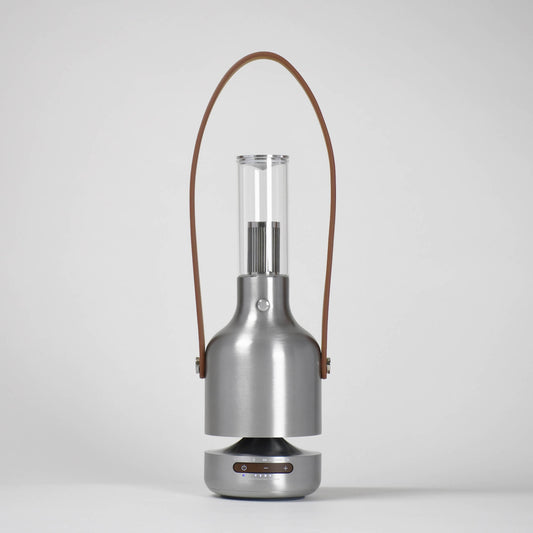 「日本在庫ラスト1台 」MoriMori ULTIMA 持ち運べるアルミ製ランタンスピーカー 防水 調光 給電機能搭載