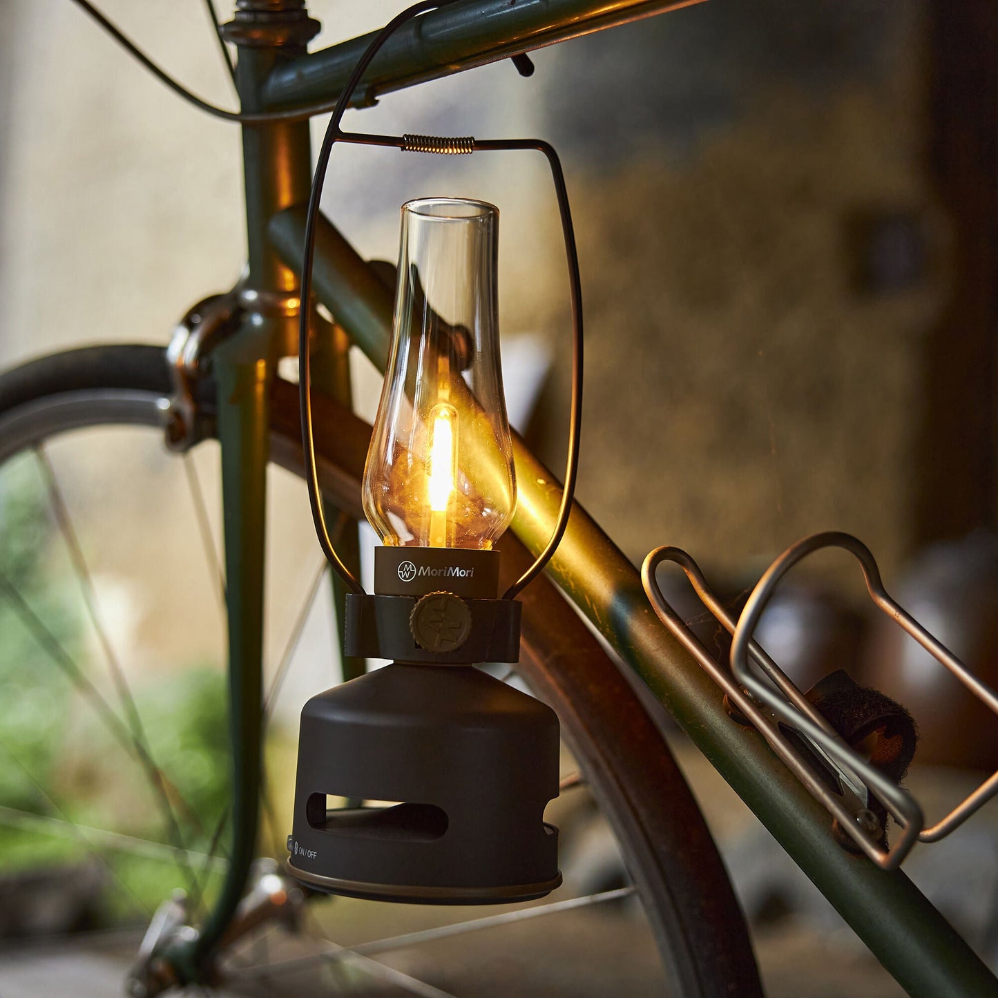 LED ランタン スピーカー 充電式 USB充電 キャンプ Bluetooth 5.1 IPX4 インテリア MoriMori LED Lantern Speaker S