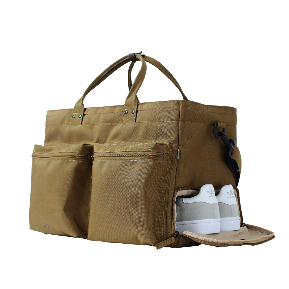 【旅行・通勤対応】FULCRO Explorer / boeing|大容量・自立型ボストンバッグ ブラック FMA-0013 4色