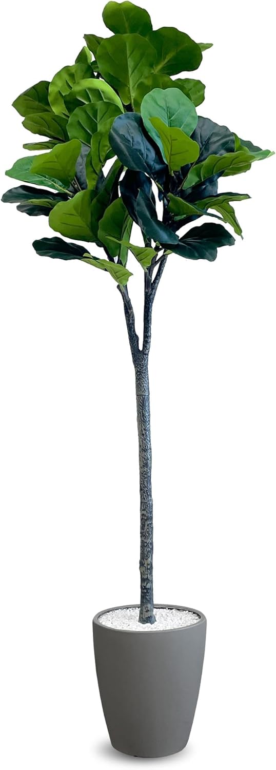 フェイクグリーン フィカス・リラータ 120CM 150CM 180CM お手入れ不要!気軽に楽しめる 人工観葉植物 お祝い にも フェイク グリーン 観葉植物 大型 人工植物 植物 アイボリー グレー