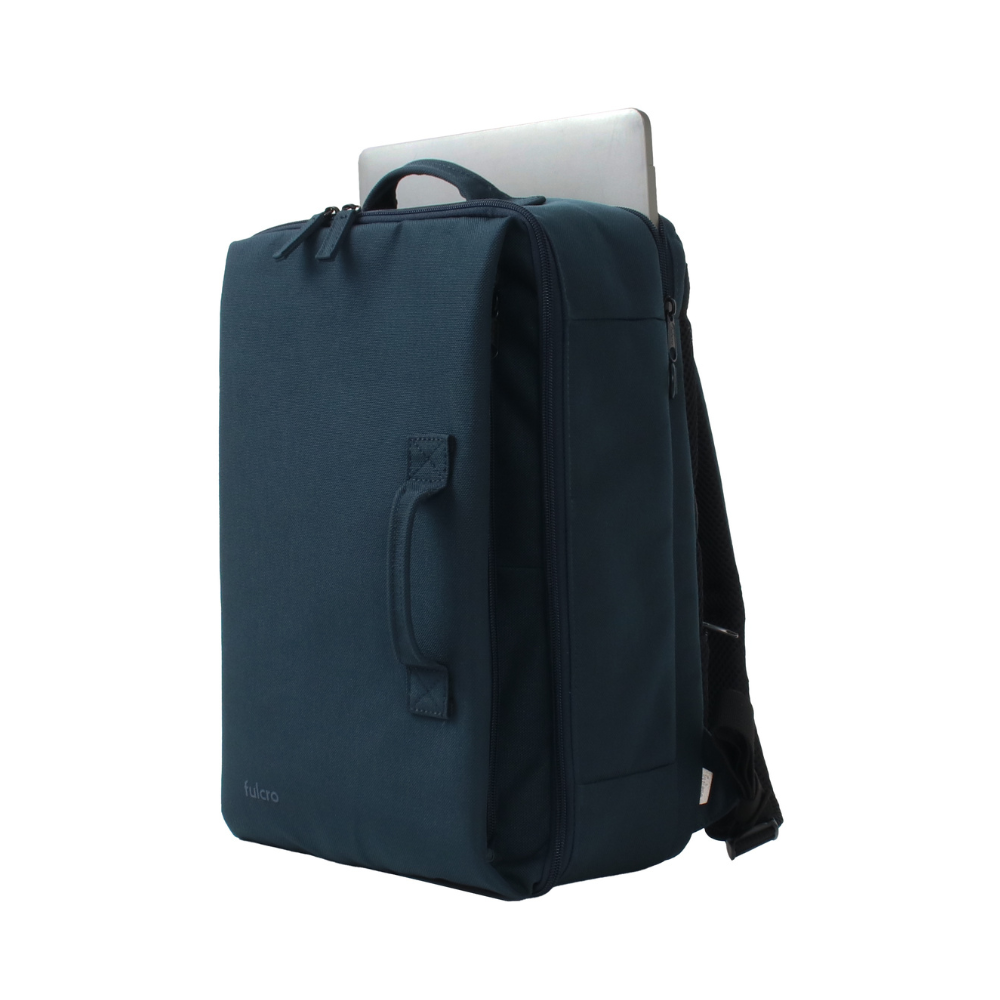 【1泊2日対応】横開き&自立式リュック|ESSENCE Essence M fma-0004|スマート収納&メッシュポケット付き ベージュ