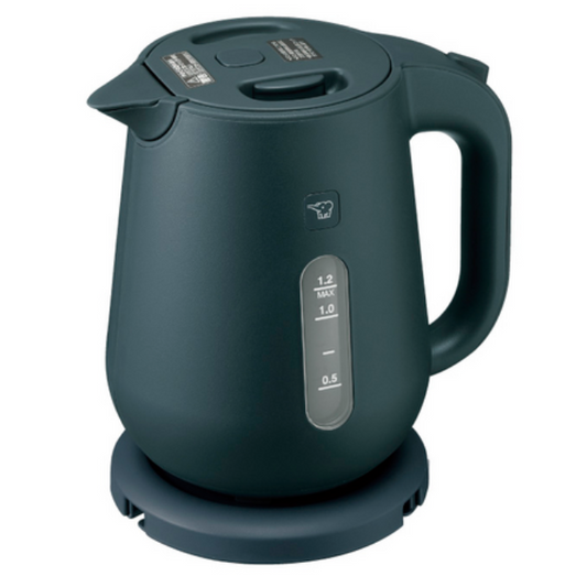 象印 電気ケトル 大容量 1.2L 湯漏れ防止 安心安全 子育て安心 蒸気セーブ CK-VA12 BM(スレートブラック)