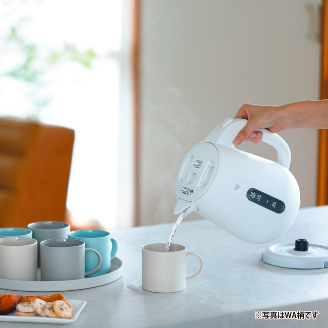 象印 電気ケトル 大容量 1.2L 湯漏れ防止 安心安全 子育て安心 蒸気セーブ CK-VA12 BM(スレートブラック)