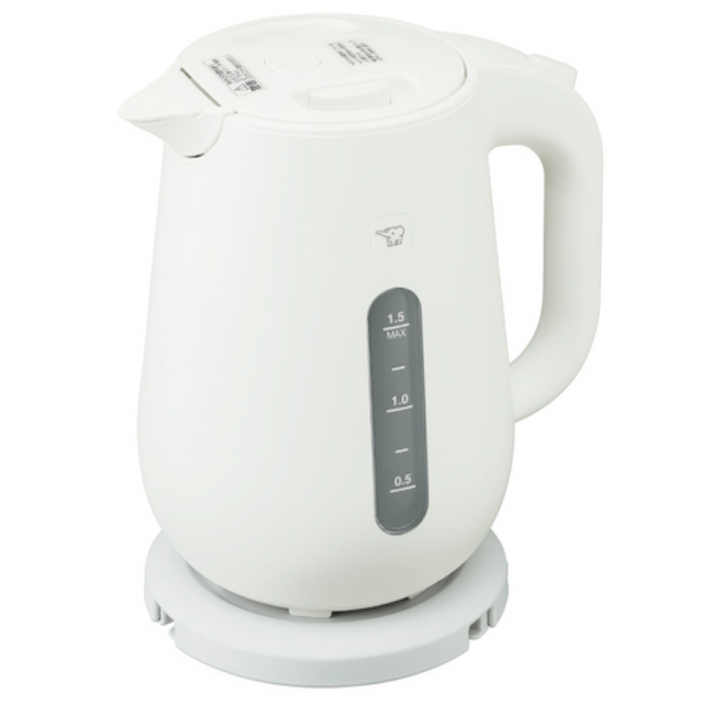 象印 電気ケトル 大容量 1.2L 湯漏れ防止 安心安全 子育て安心 蒸気セーブ CK-VA12 BM(スレートブラック)