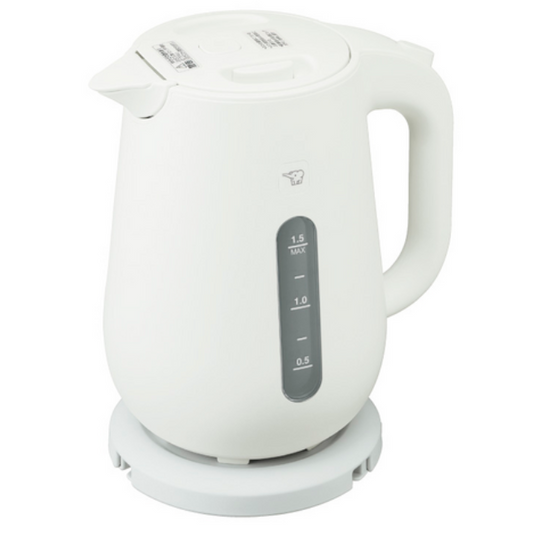 象印 電気ケトル 大容量 1.5L 湯漏れ防止 安心安全 子育て安心 蒸気セーブ CK-VA15 WA(ホワイト)