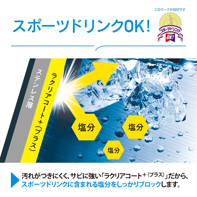 象印ステンレスクールボトル 大容量 SD-BE20 AD ネイビー|保冷専用・スポーツドリンクOK・ワンタッチオープン・0.2L 水筒・エアーベント構造飲み口・子供から大人まで使える大容量クールボトル