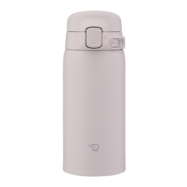 【新発売】象印ステンレスマグ SU-BA36 GM ワンタッチ開閉 保温・保冷対応 シンプルデザイン(カームグリーン)