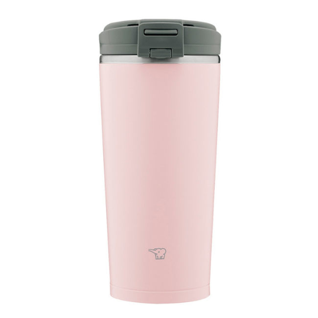 象印 水筒 シームレスせん タンブラー 保温 保冷 蓋付き 300ml 0.3L ステンレス キャリータンブラー お祝い プレゼント お取り寄せ ZOJIRUSHI SX-KA30-PM (ヴィンテージローズ)