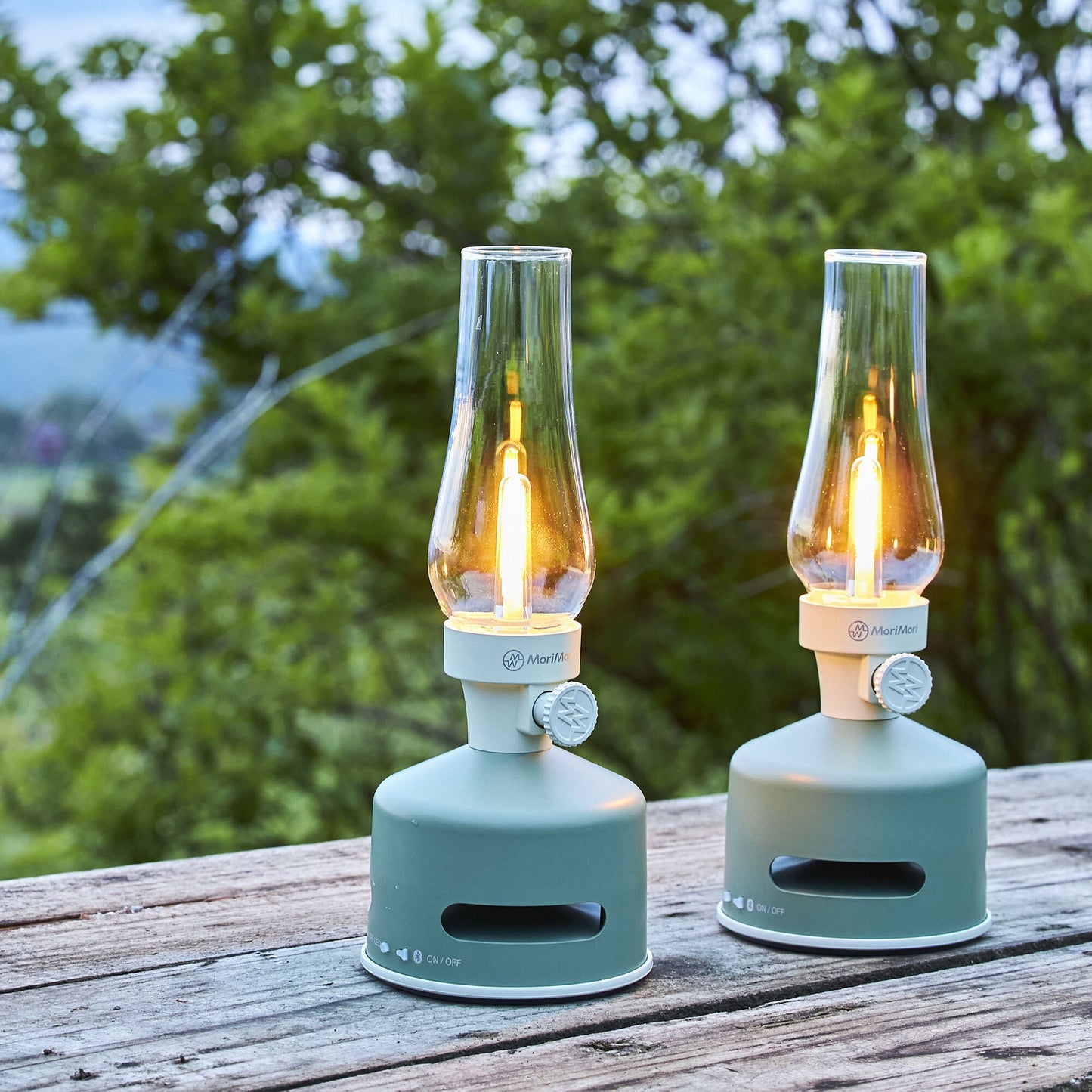 LED ランタン スピーカー 充電式 USB充電 キャンプ Bluetooth 5.1 IPX4 インテリア MoriMori LED Lantern Speaker S