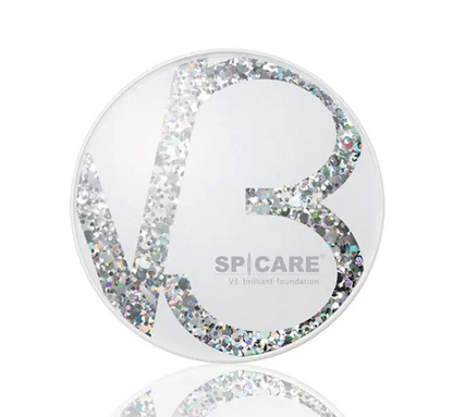【正規店/当日発送】V3ファンデーション 本体 リフィル エキサイティング 15g パフ付 ツヤ スピケア SPICARE クッションファンデ ツヤ肌 ハリ感 イノスピキュール配合 ナチュラル仕上げ 発酵エキス 美容液ファンデ 保湿 韓国コスメ 人気 下地不要