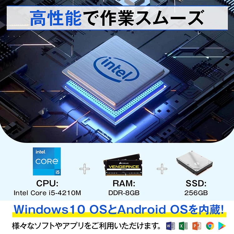 【55インチ電子黒板】Windows10／Android搭載 オールインワン｜Web会議対応・マルチタッチ・縦横回転対応