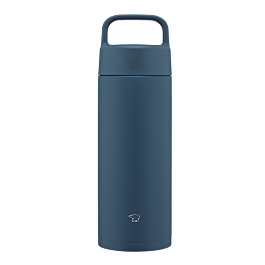 象印 水筒 シームレスせん マグボトル SM-RS50 AD（ネイビー）魔法瓶 保温 保冷 蓋付き 500ml 0.5L お祝い プレゼント ステンレスマグ ハンドルつき ZOJIRUSHI SM-RS50 選べる4色 ピンク エクリュ グリーン ネイビー 携帯しやすく保温力が高い