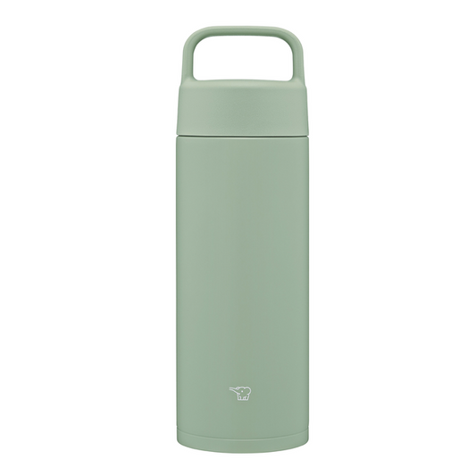 象印 水筒 シームレスせん マグボトル SM-RS50 GA（グリーン）魔法瓶 保温 保冷 蓋付き 500ml 0.5L お祝い プレゼント ステンレスマグ ハンドルつき ZOJIRUSHI SM-RS50 選べる4色 ピンク エクリュ グリーン ネイビー 携帯しやすく保温力が高い
