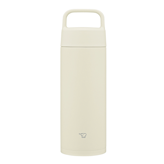 象印 水筒 シームレスせん マグボトル SM-RS50 WZ（エクリュ）魔法瓶 保温 保冷 蓋付き 500ml 0.5L お祝い プレゼント ステンレスマグ ハンドルつき ZOJIRUSHI SM-RS50 選べる4色 ピンク エクリュ グリーン ネイビー 携帯しやすく保温力が高い
