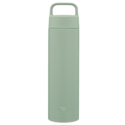 象印 水筒 シームレスせん マグボトル SM-RS65 GA（グリーン） 魔法瓶 保温 保冷 蓋付き 650ml 0.65L お祝い プレゼント ステンレスマグ ハンドルつき ZOJIRUSHI SM-RS65 選べる3色 エクリュ グリーン ネイビー 携帯しやすく保温力が高い