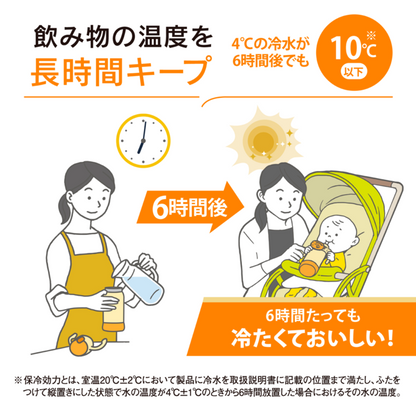（新発売）象印 アンパンマン 水筒 SQ-DB30A EY ステンレス クールボトル 300ml 直飲み 保冷 子ども用 軽量
