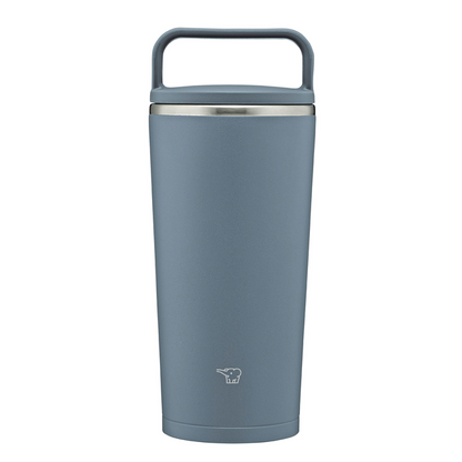 象印 キャリータンブラー  400ml マグ タンブラー  SX-JS40 AM（アーバンブルー）保冷 保温 持ち運び 食洗機 シームレスせん 蓋付き 真空断熱 オフィス こぼれない かわいい おしゃれ 結露しない 結婚祝い プレゼント 贈り物