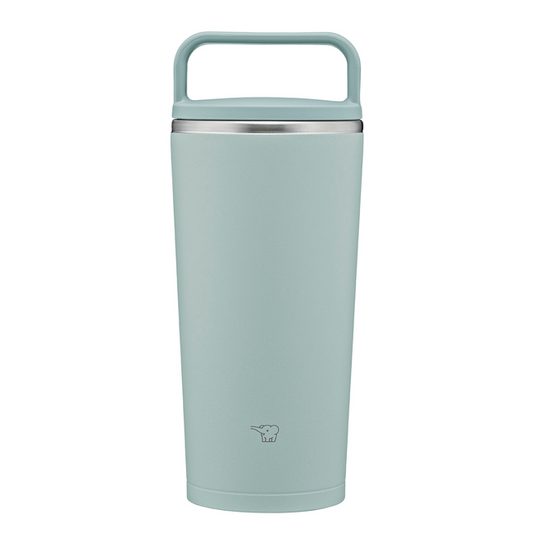 象印 キャリータンブラー SX-JS30 GM（アッシュグリーン）300ml マグ タンブラー 保冷 保温 持ち運び 食洗機 シームレスせん 蓋付き 真空断熱 オフィス こぼれない かわいい おしゃれ 結露しない 結婚祝い プレゼント 贈り物
