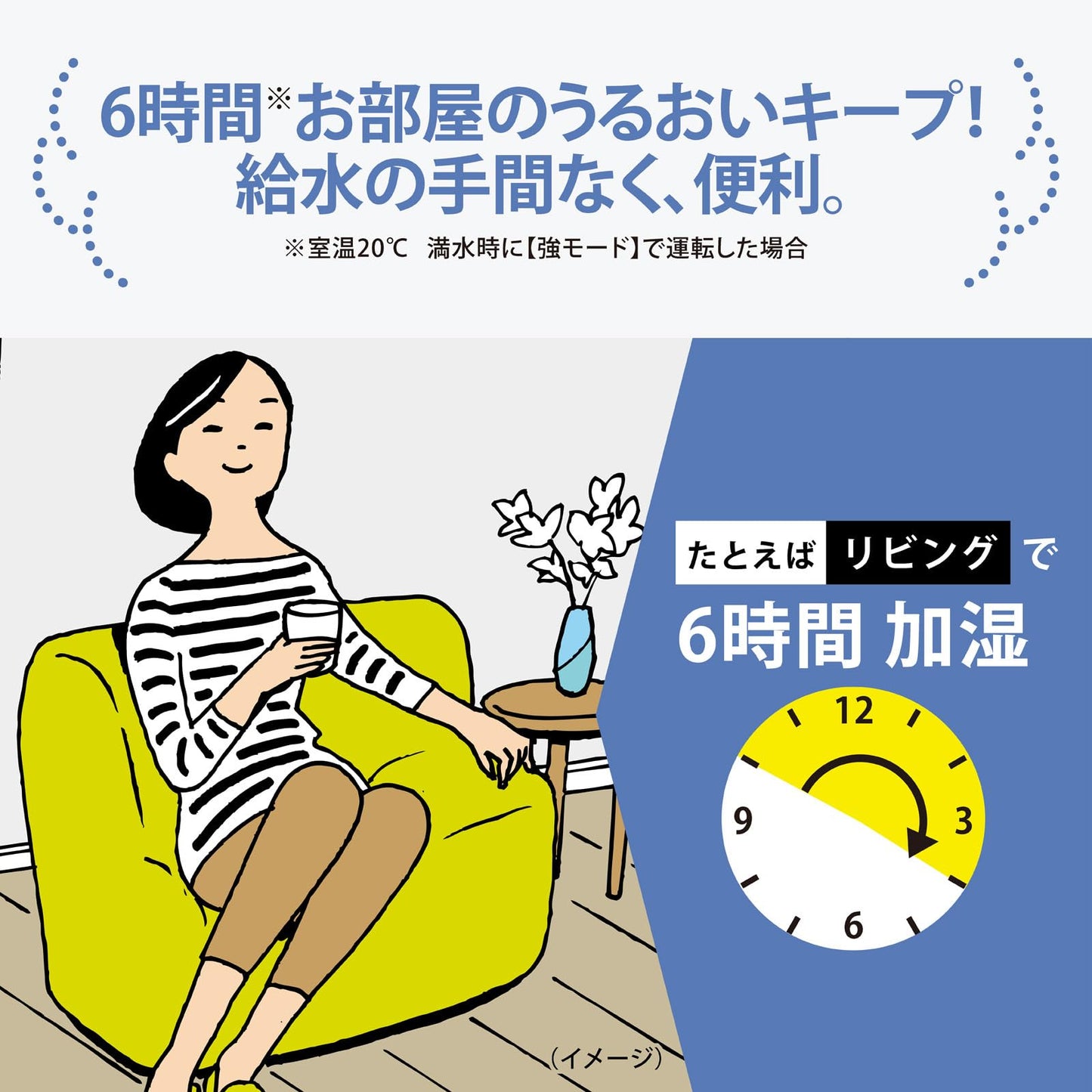 【象印 加湿器 EE-RU35-WA】スチーム式 2.2L・3.0L｜フィルター不要・お手入れ簡単｜清潔加湿モデル｜ホワイト